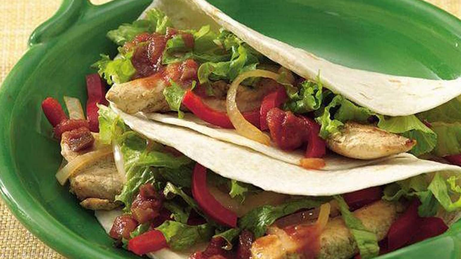 frische-poulet-fajitas